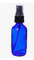 Blue Glass Spray Bottles (4oz)
